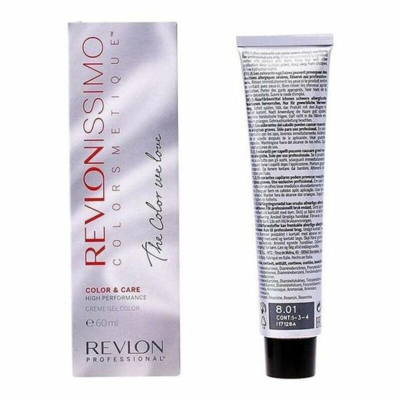 Tinte Permanente Antiedad Revlonissimo Revlon Revlonissimo Colorsmetique NMT 8,01 Nº 8.01 (60 ml)