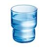 Vasos Arcoroc Log Bruhs Azul Vidrio 6 Piezas 160 ml