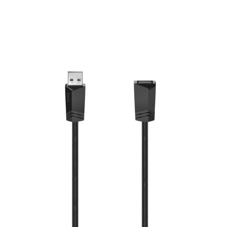 Cable Alargador USB Hama 00200619 1,5 m Negro