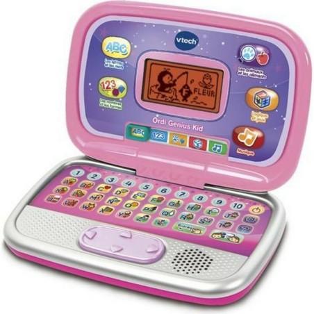 Ordenador portátil Vtech Ordi Genius Kid Juguete educativo Rosa Interactivo Francés (FR)