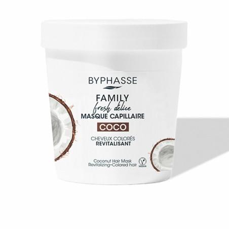 Mascarilla Revitalizante Byphasse Family Fresh Delice Coco cabellos coloreados (250 ml)