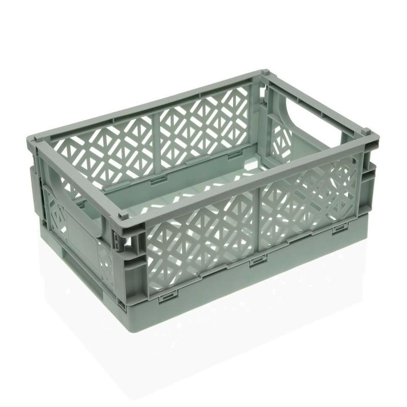 Caja plegable Versa Verde Polipropileno 35 x 14 x 23,5 cm