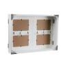 Armario de llaves Versa Wte Blanco Madera 8,5 x 33 x 46 cm