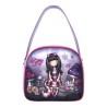 Bolso de Mano Gorjuss Cheshire cat Morado (30 x 28,5 x 11,5 cm)