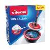 Mopa Fregona con Cubo Vileda Spin & Clean Giratorio Polipropileno