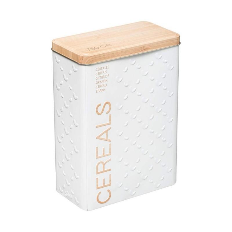 Caja Multiusos Nature Scandi Metal Blanco 750 g