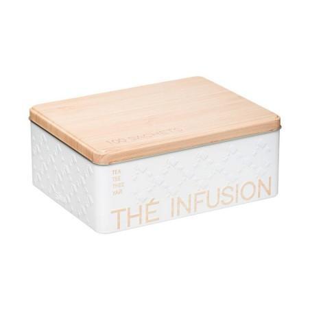 Caja Multiusos Nature Scandi Metal Blanco